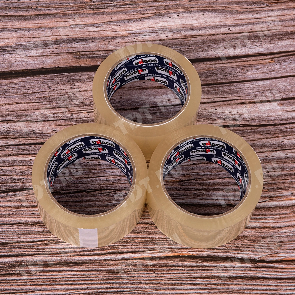 Клейкая лента прозрачная Unibob®, 48мм*66м*45мкм