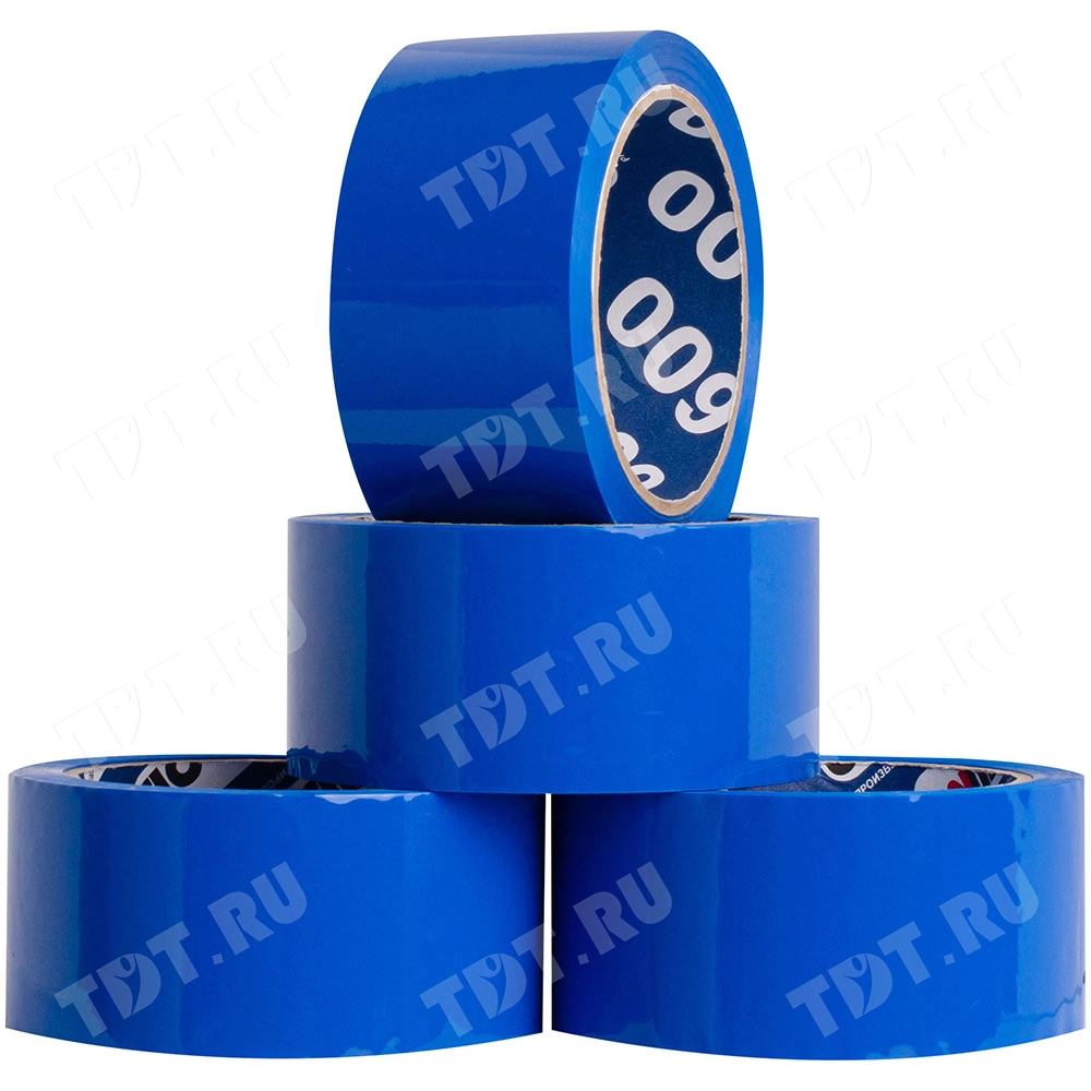 Клейкая лента синяя Unibob®, 48мм*66м*45мкм