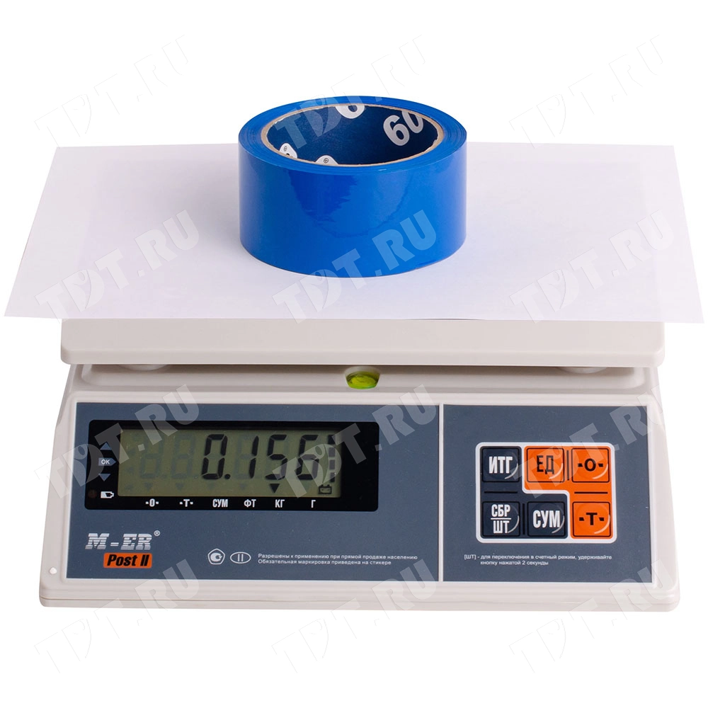 Клейкая лента синяя Unibob®, 48мм*66м*45мкм