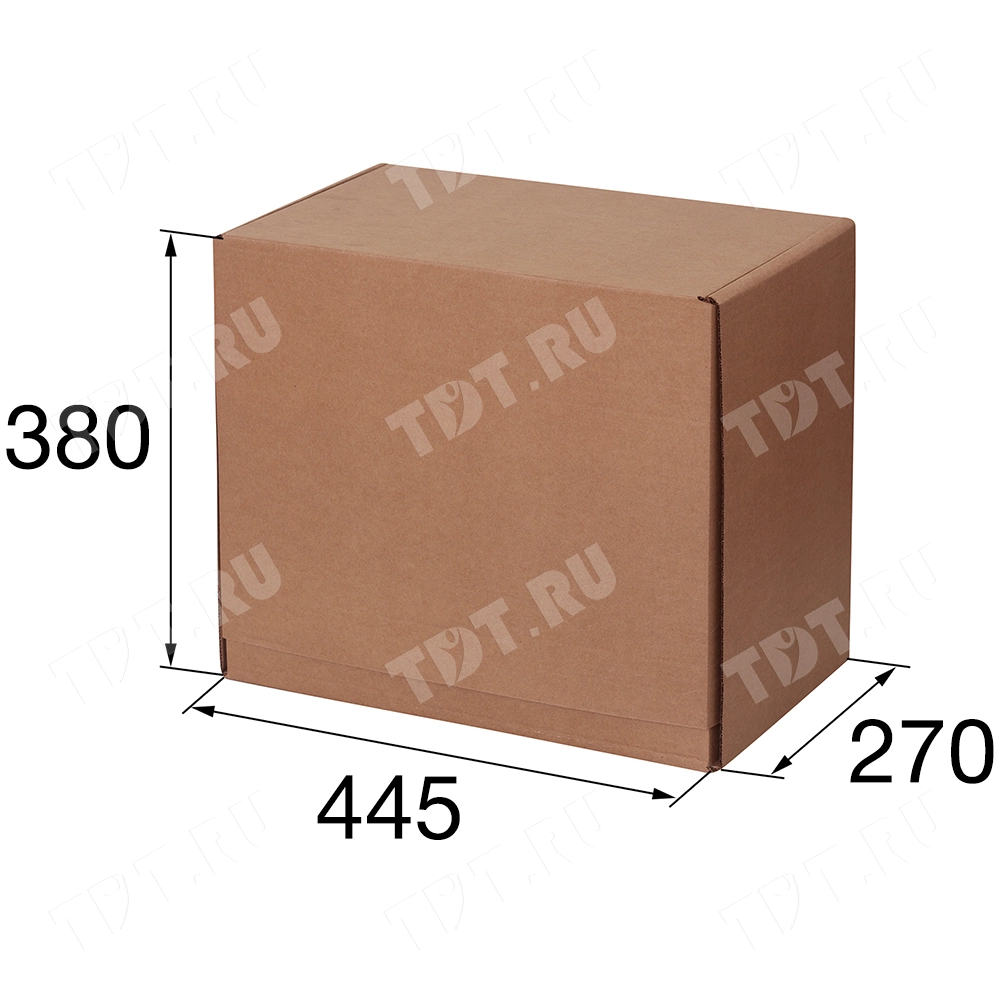 Почтовый короб тип «А», 445*270*380 мм, T-23 В, 100% целлюлоза