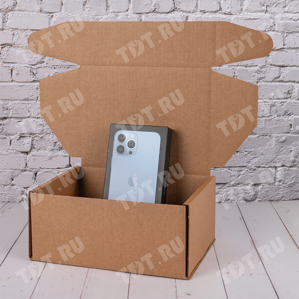 Почтовый короб тип «Д», 220*165*100 мм, T-23 В, 100% целлюлоза