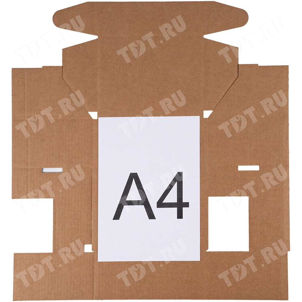 Почтовый короб тип «Д», 220*165*100 мм, T-23 В, 100% целлюлоза