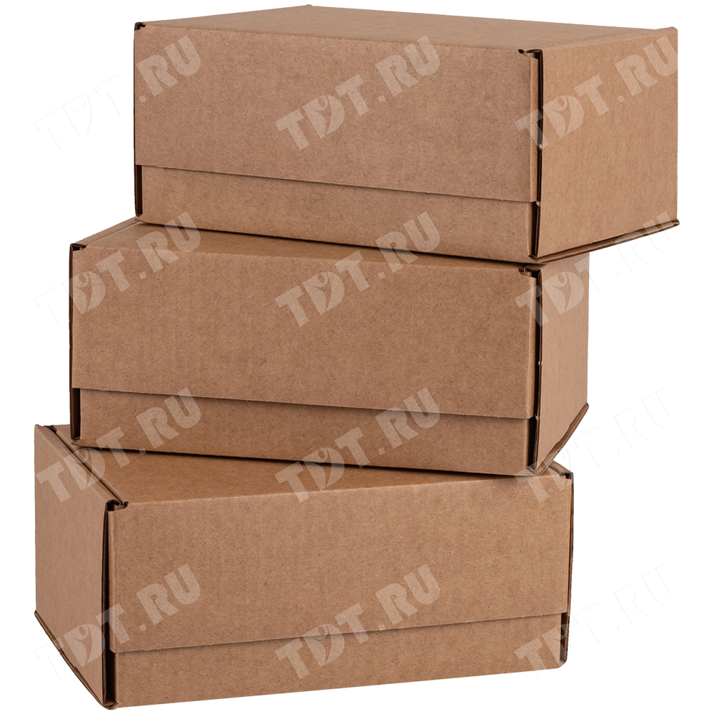 Почтовый короб тип «Д», 220*165*100 мм, T-23 В, 100% целлюлоза