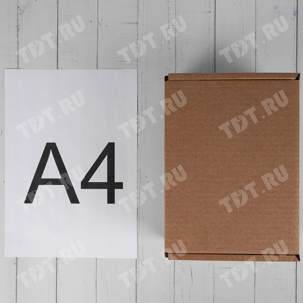 Почтовый короб тип «Д», 220*165*100 мм, T-23 В, 100% целлюлоза