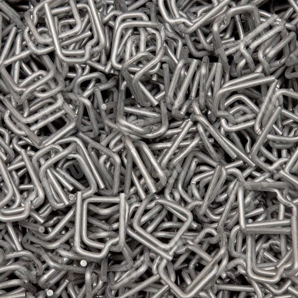 Пряжка проволочная для лент ПЭТ и ПП 19 мм, 1000 шт./уп.