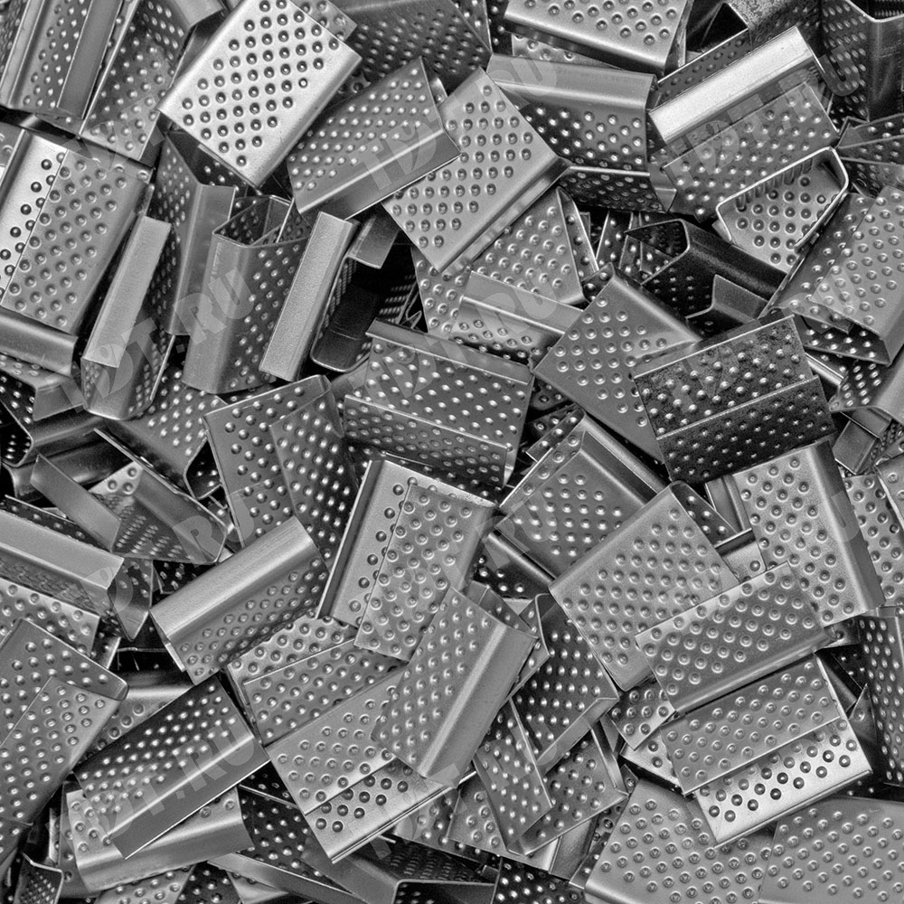 Скобы металлические для ПП ленты, 16 мм, 1000 шт./уп.