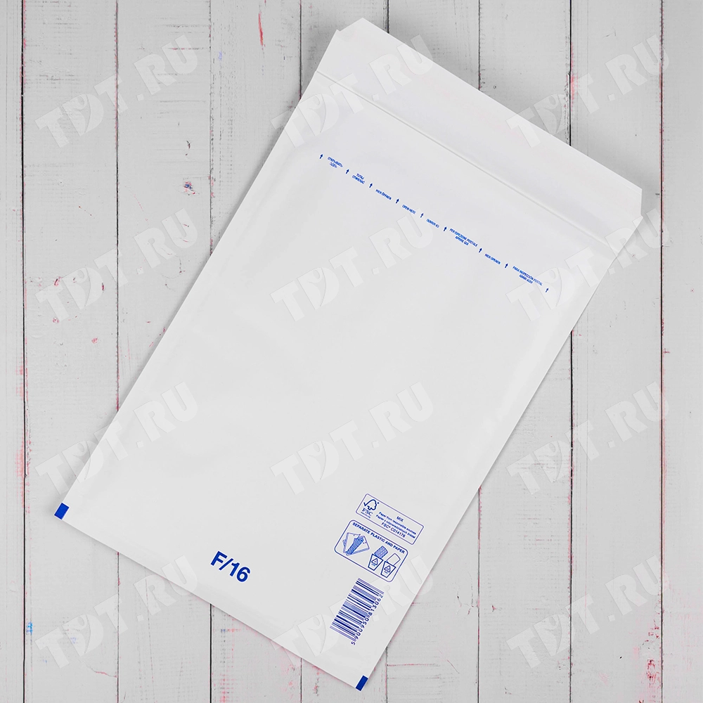 Белый крафт пакет с прослойкой, 24*34 см, F-16 (F/3)