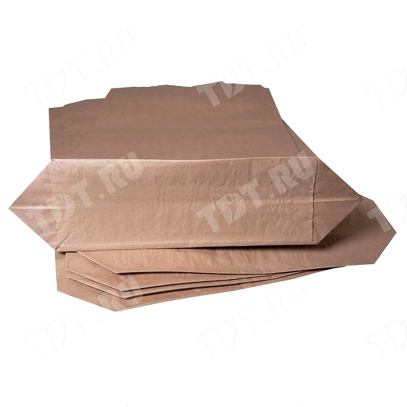 Крафт мешок трехслойный без ручек, 70 г/м², 50*13*72 см