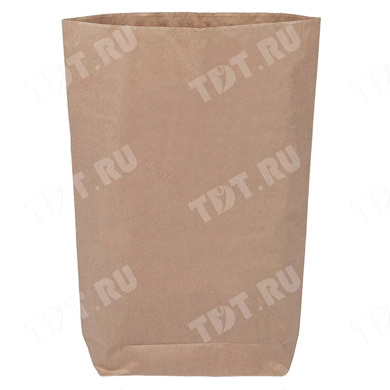 Крафт мешок трехслойный без ручек, 70 г/м², 50*13*72 см