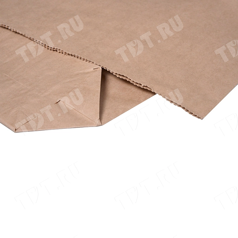 Крафт мешок трехслойный без ручек, 70 г/м², 50*13*72 см