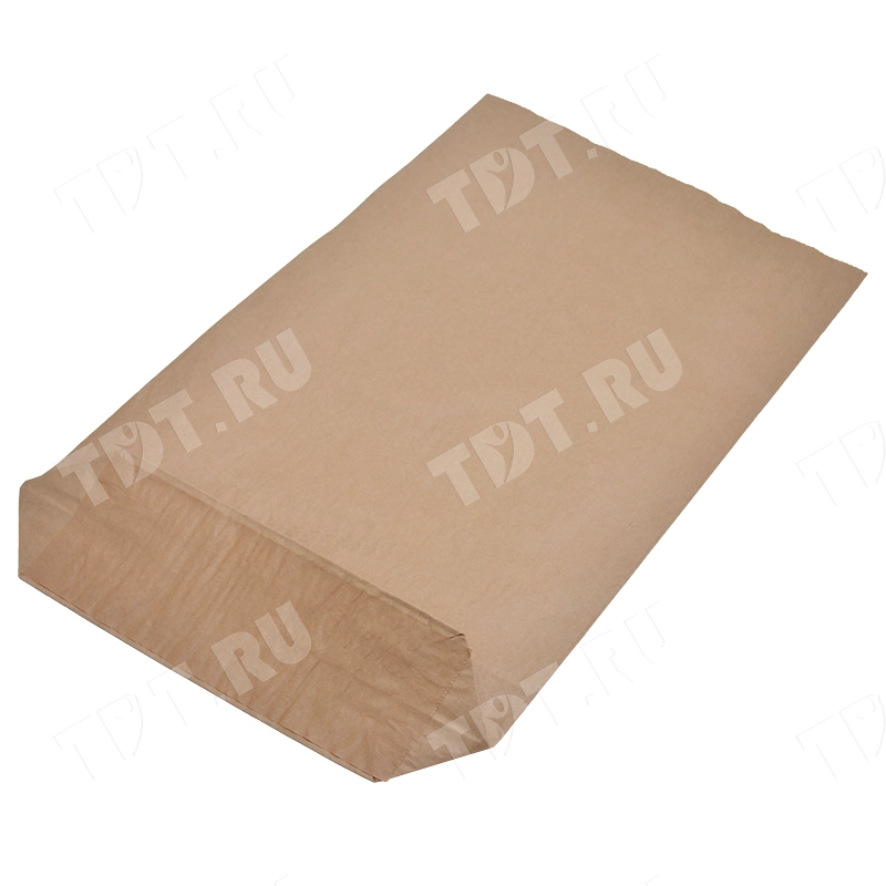 Крафт мешок трехслойный без ручек, 70 г/м², 50*13*72 см