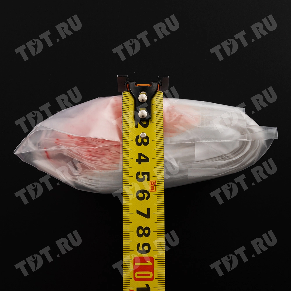 Пакет Zip Lock с полосой для надписи, прозрачный, 100*150 мм, 60 мкм, 100 шт.