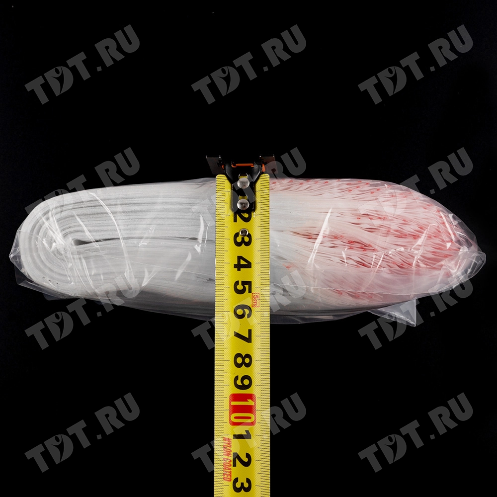 Пакет Zip Lock с полосой для надписи, прозрачный, 180*250 мм, 70 мкм, 100 шт.