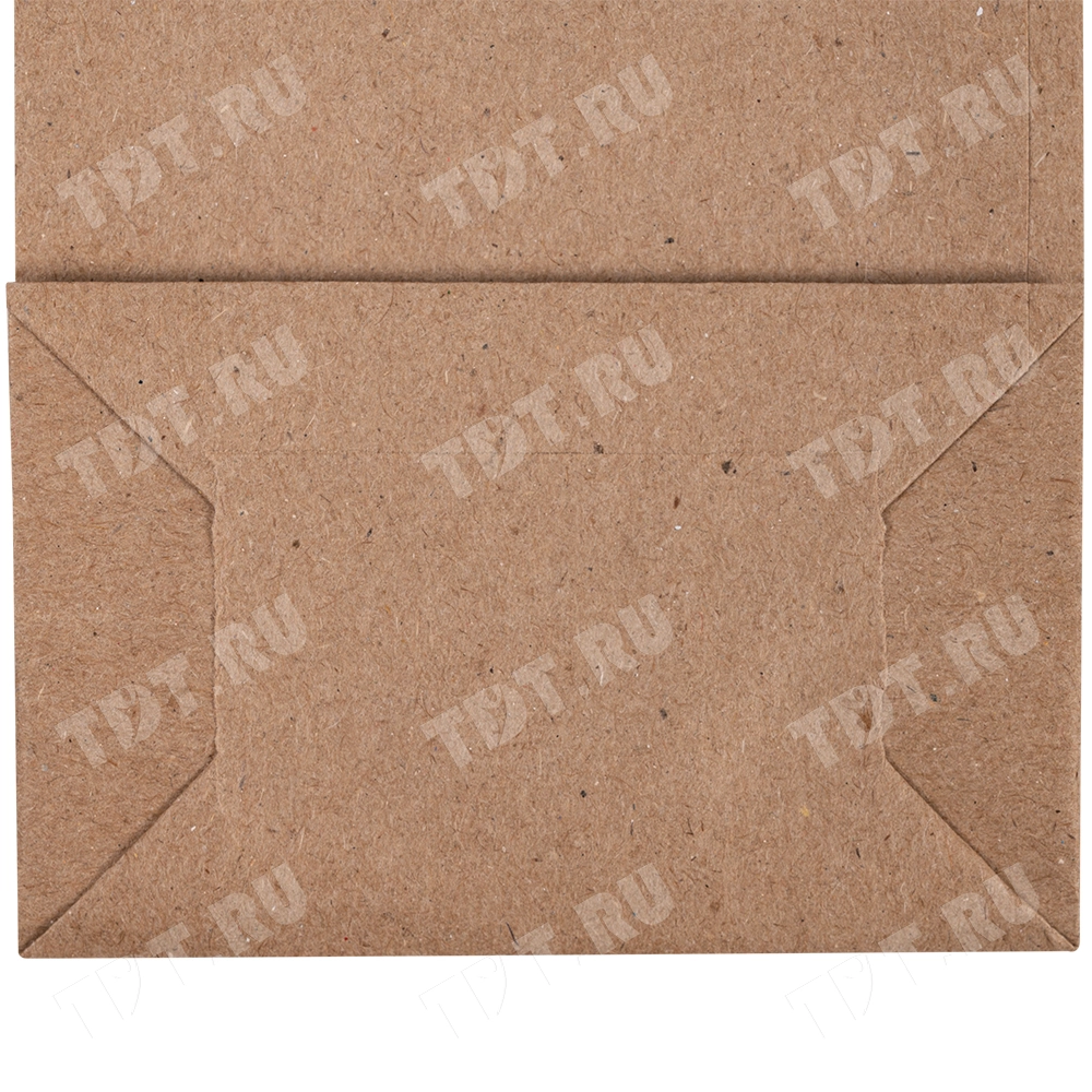 Крафт пакет без ручек, 70 г/м², 8*5*23 см