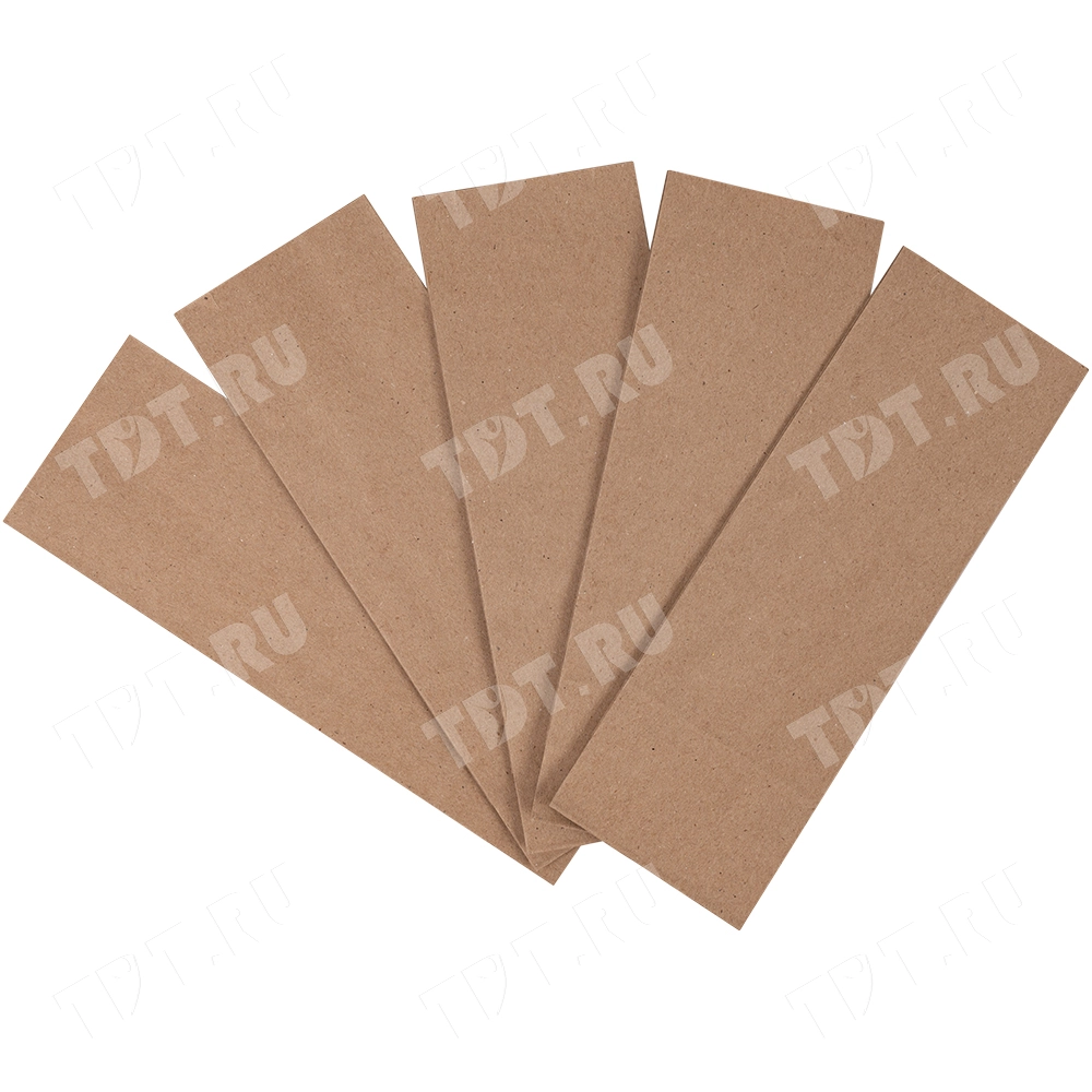 Крафт пакет без ручек, 70 г/м², 8*5*23 см