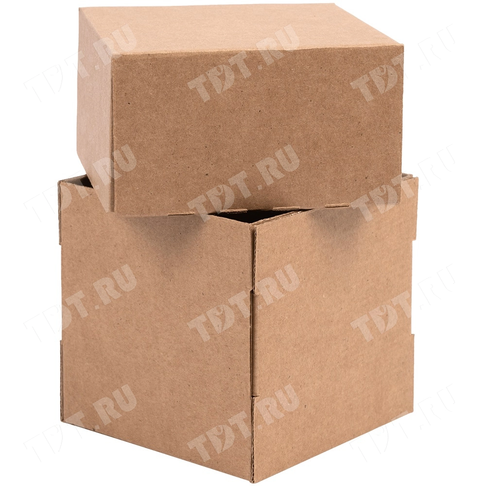 Коробка крышка-дно «Кубик», 100*100*100 мм