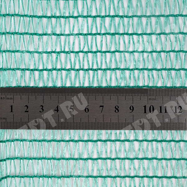 Фасадная сетка защитная, зеленая, 35 г/м², 3*100 м, затенение 35-40%