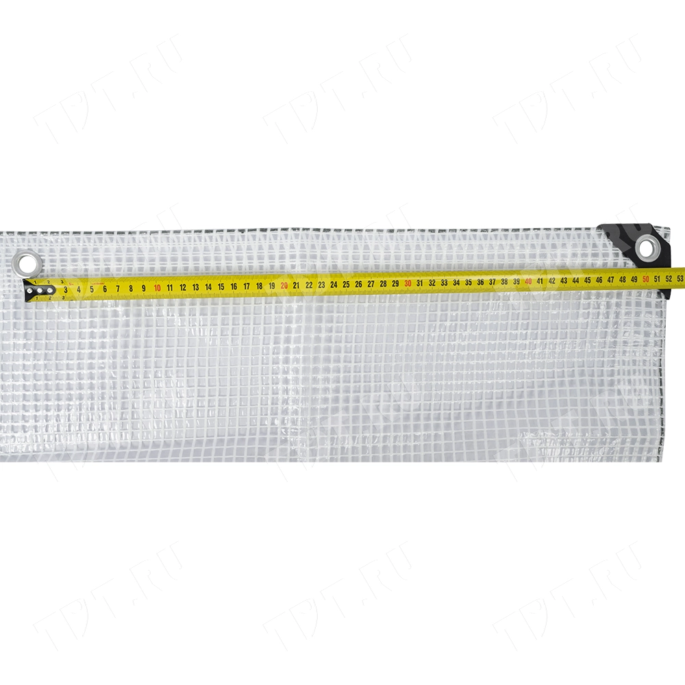 Армированный тент с люверсами, белый, 120 г/м², 270 мкм, 4*6 м