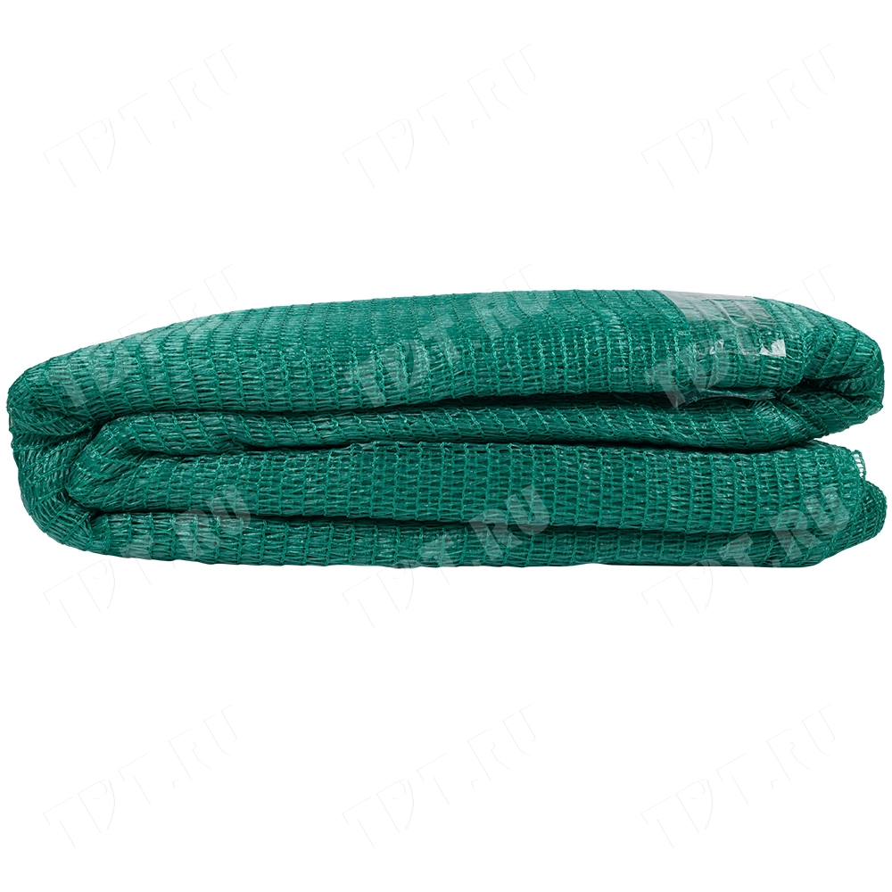 Фасадная сетка защитная, зеленая, 35 г/м², 2*10 м, затенение 35-40%