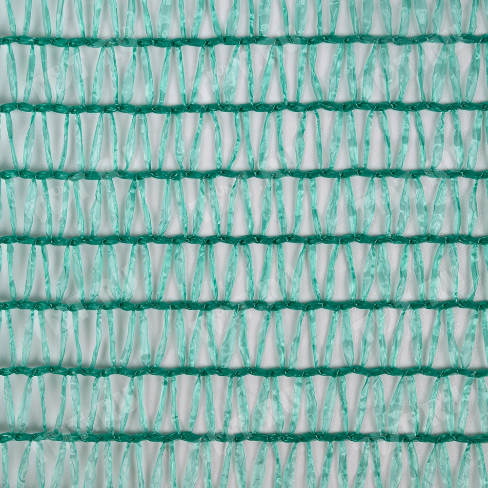 Фасадная сетка защитная, зеленая, 35 г/м², 2*10 м, затенение 35-40%