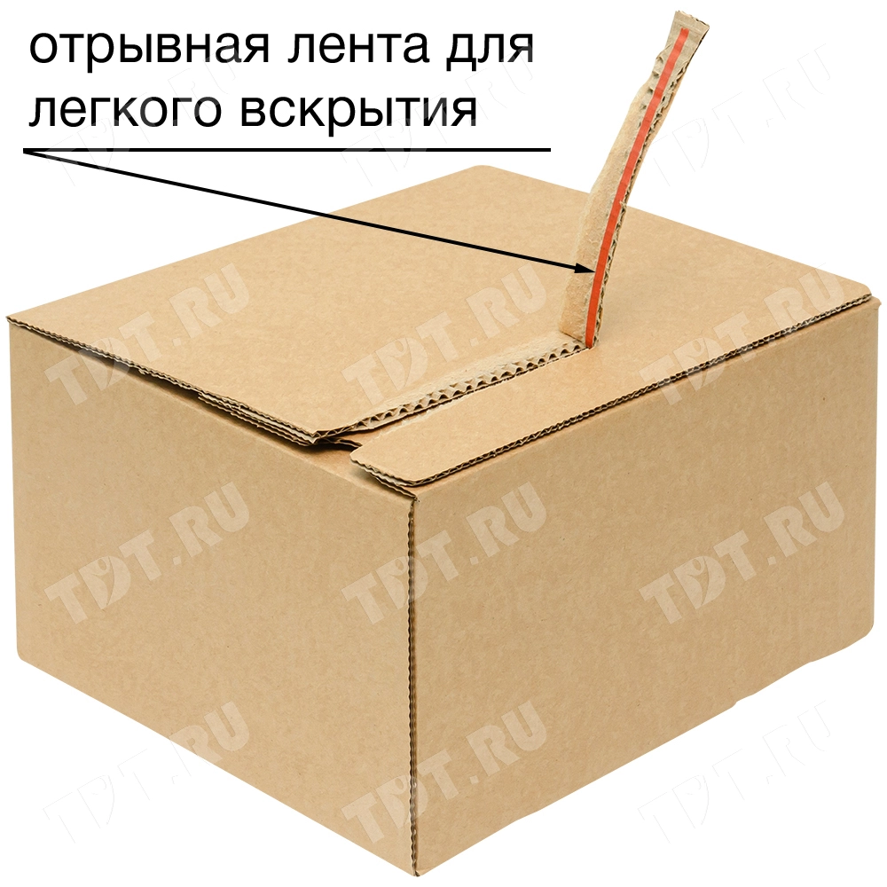 Почтовый короб PS.505 с клеевым клапаном, 260*220*130 мм, Т-23 В