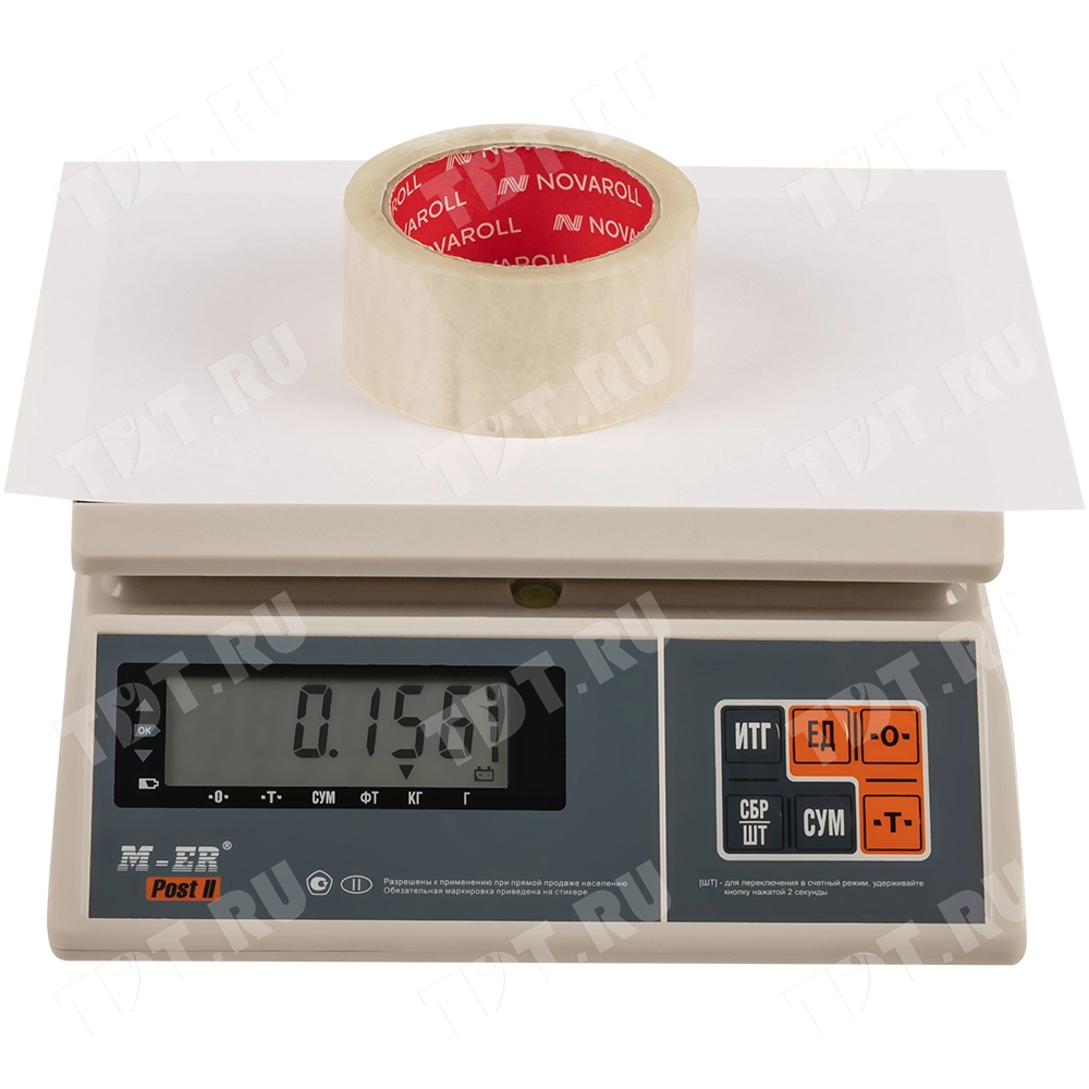 Клейкая лента прозрачная Nova Roll, 48мм*66м*45мкм