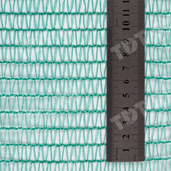 Фасадная сетка защитная, зеленая, 35 г/м², 2*50 м, затенение 35-40%