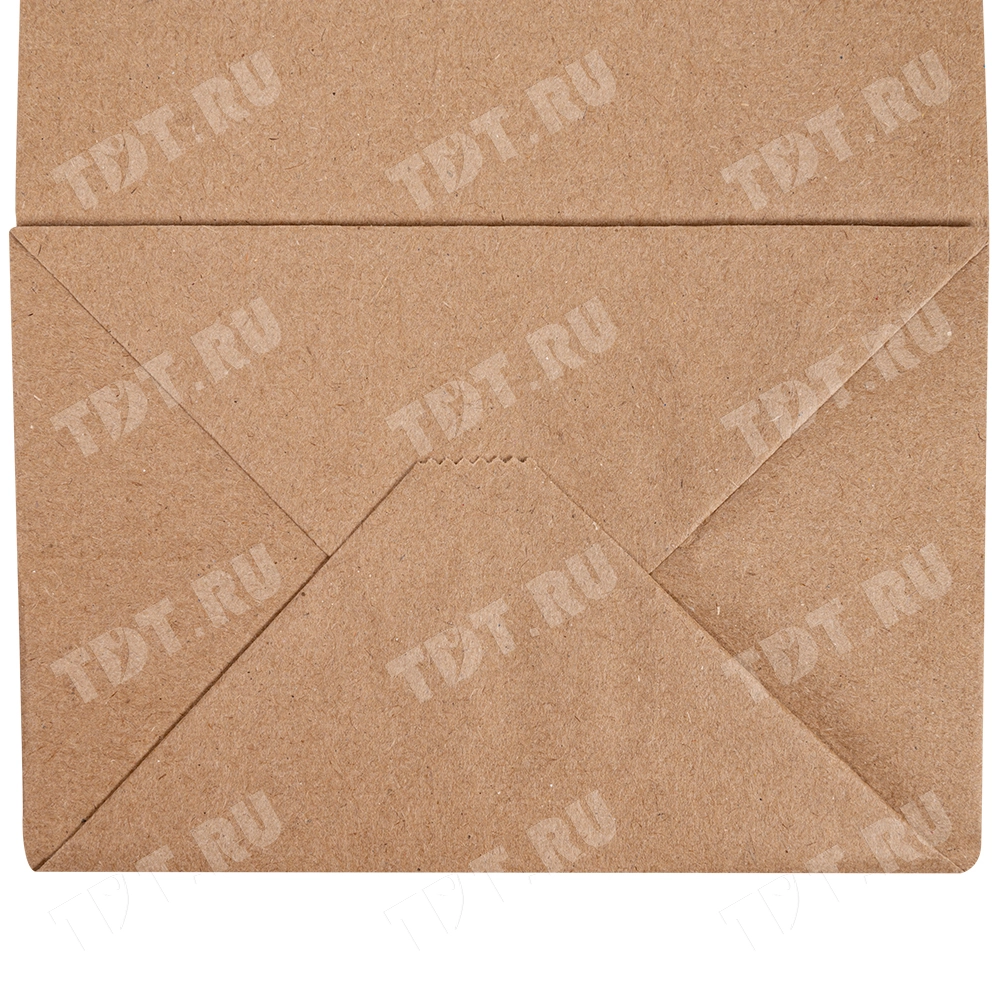 Крафт пакет без ручек, 70 г/м², 8*5*17 см