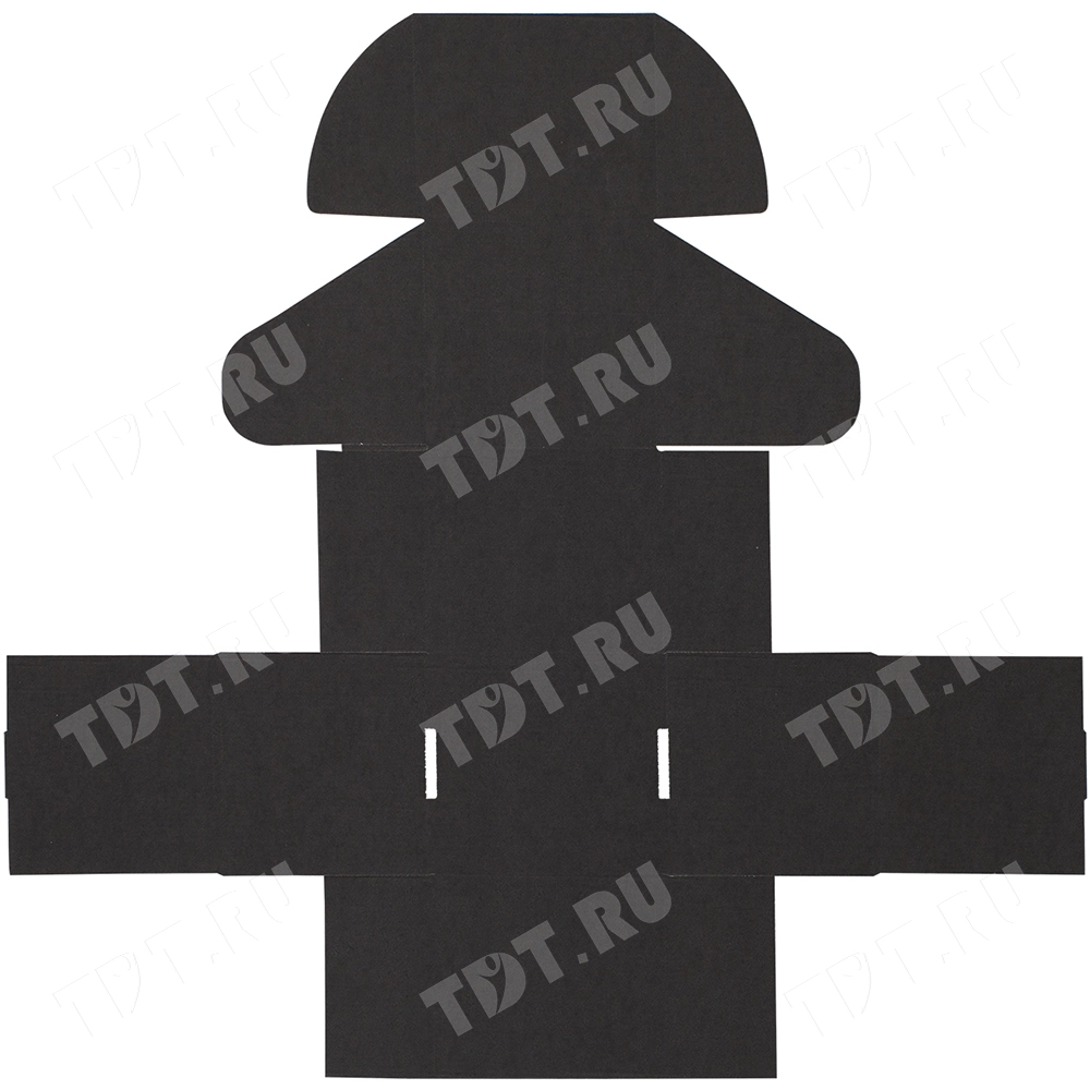 Короб КС-501 МГФ, чёрный, 135*130*120 мм