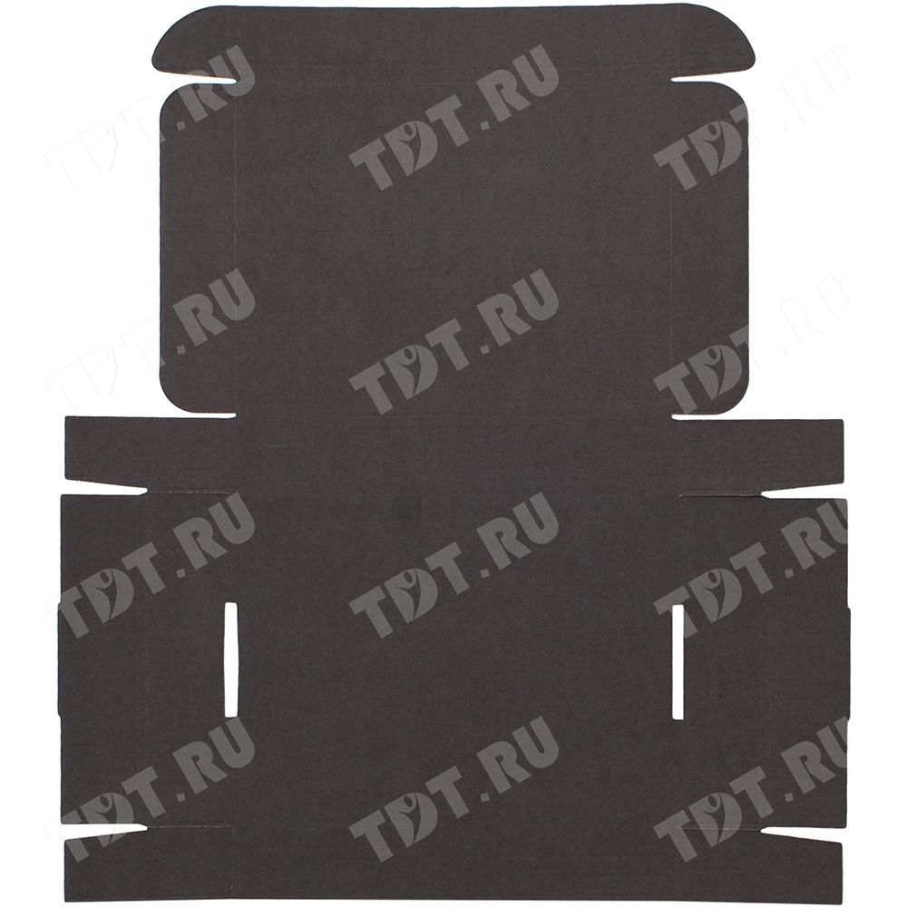 Короб КС-529 МГФ, чёрный, 230*180*40 мм