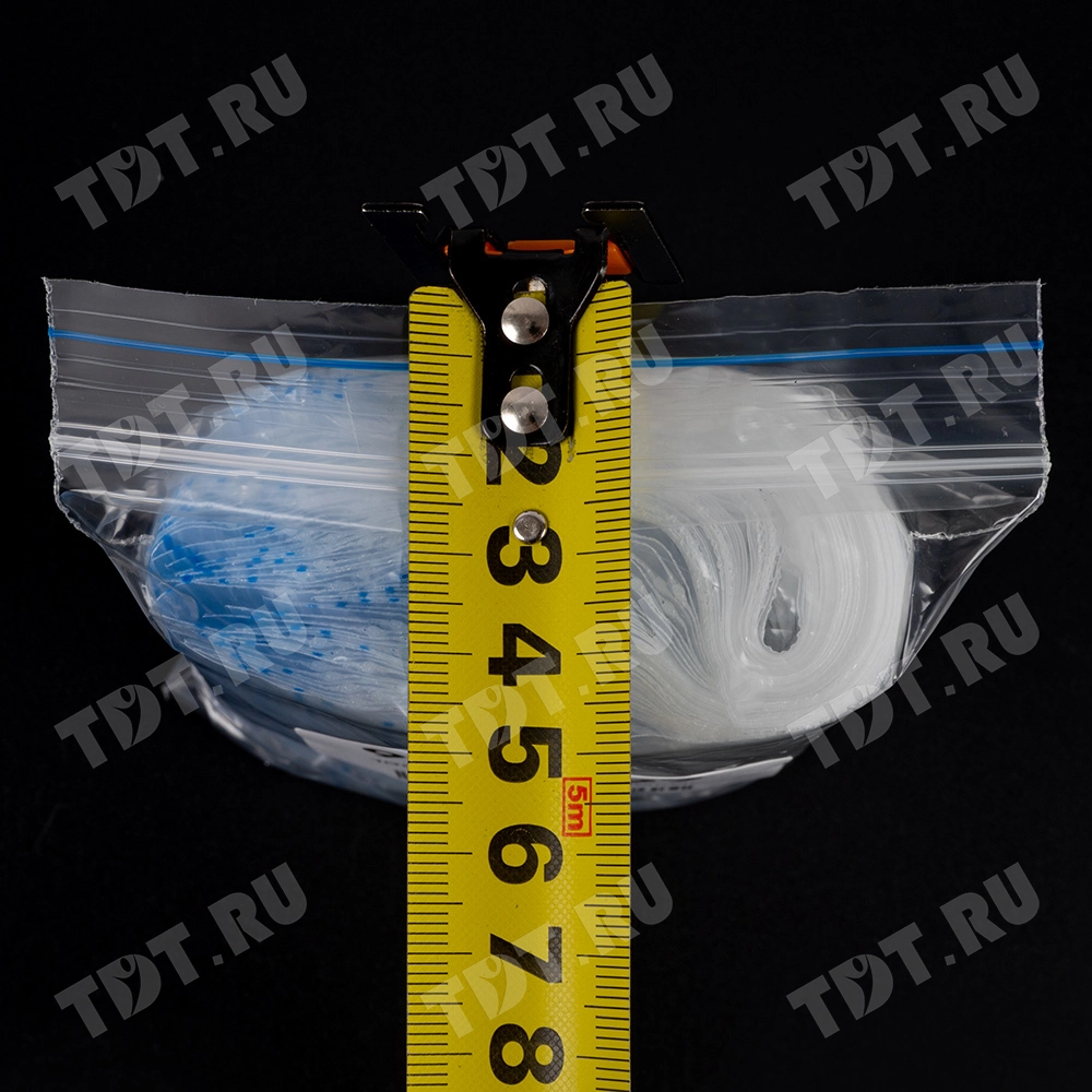Пакет Zip Lock, прозрачный, 100*100 мм, 35-36 мкм, 100 шт.