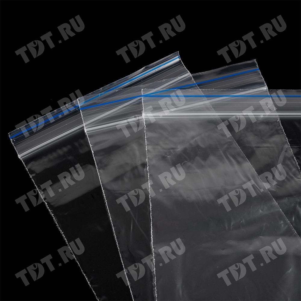 Пакет Zip Lock, прозрачный, 100*150 мм, 35-36 мкм, 100 шт.