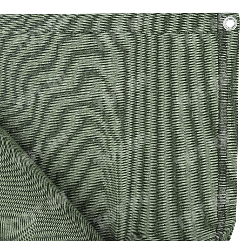 Брезент ОП с люверсами, хаки, 400 г/м², 3*5 м