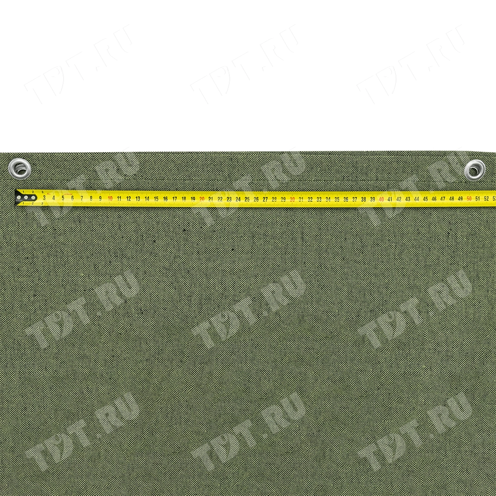 Брезент ВО с люверсами, хаки, 400 г/м², 2*3 м