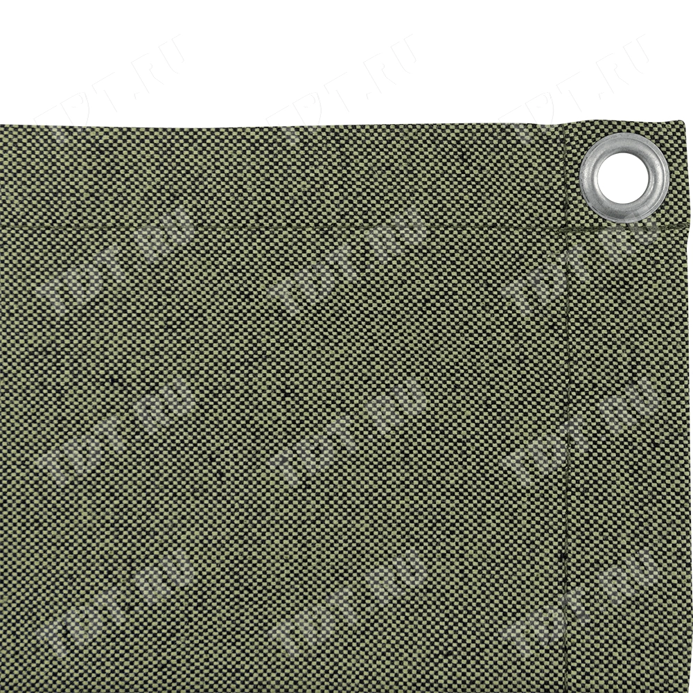 Брезент ВО с люверсами, хаки, 400 г/м², 4*5 м