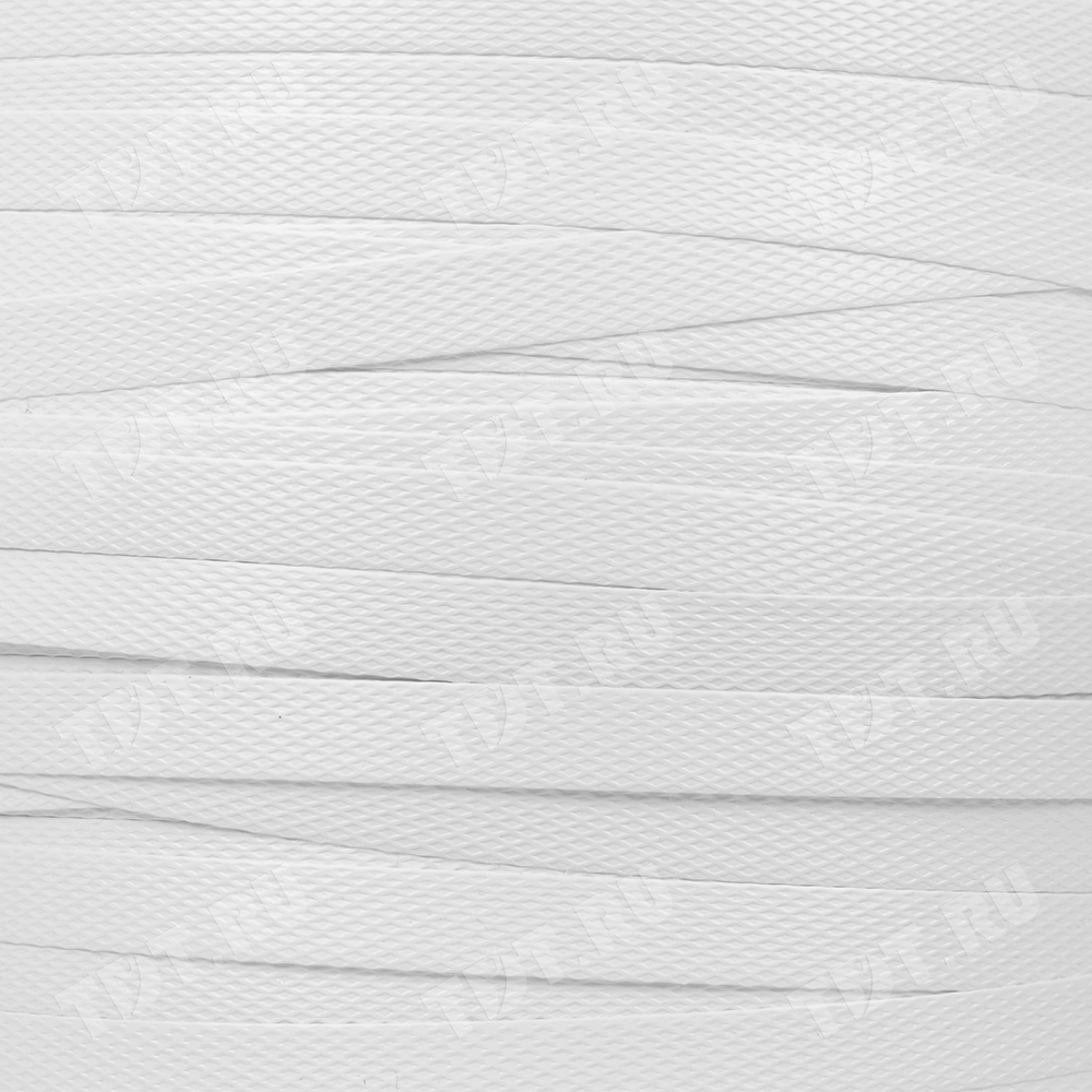 Стреппинг лента полипропиленовая (ПП), 12мм*0.5мм*500м, белая