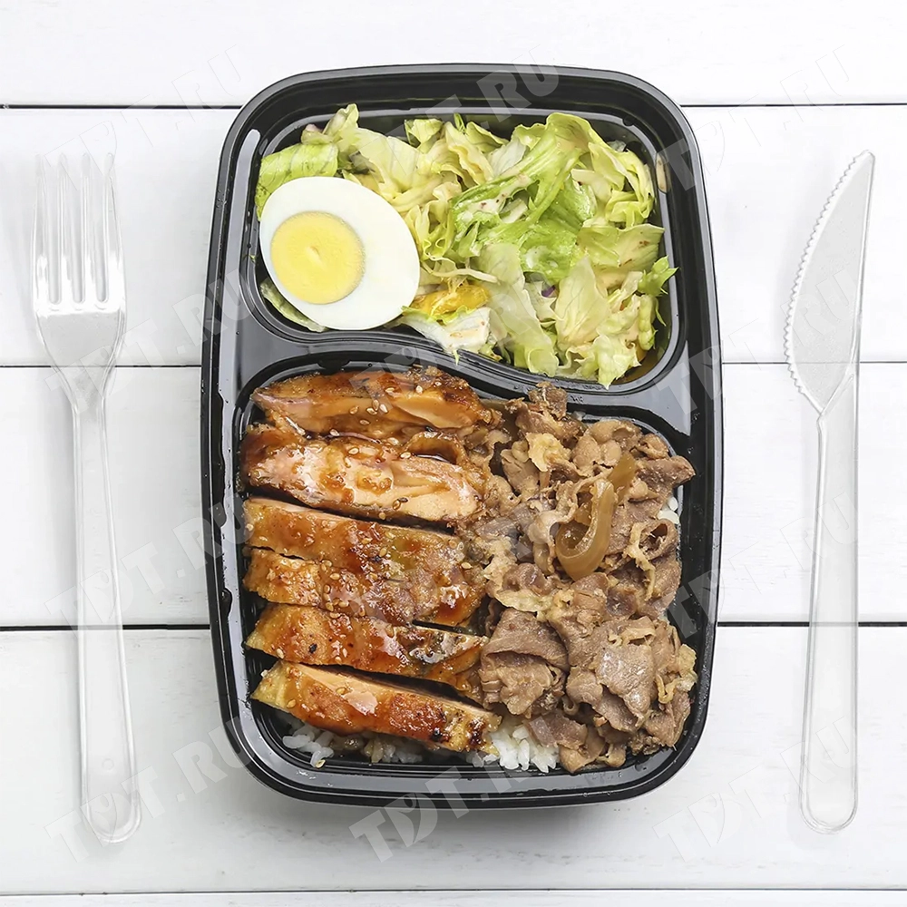 Пластиковые ножи Премиум, прозрачные, 50 шт.