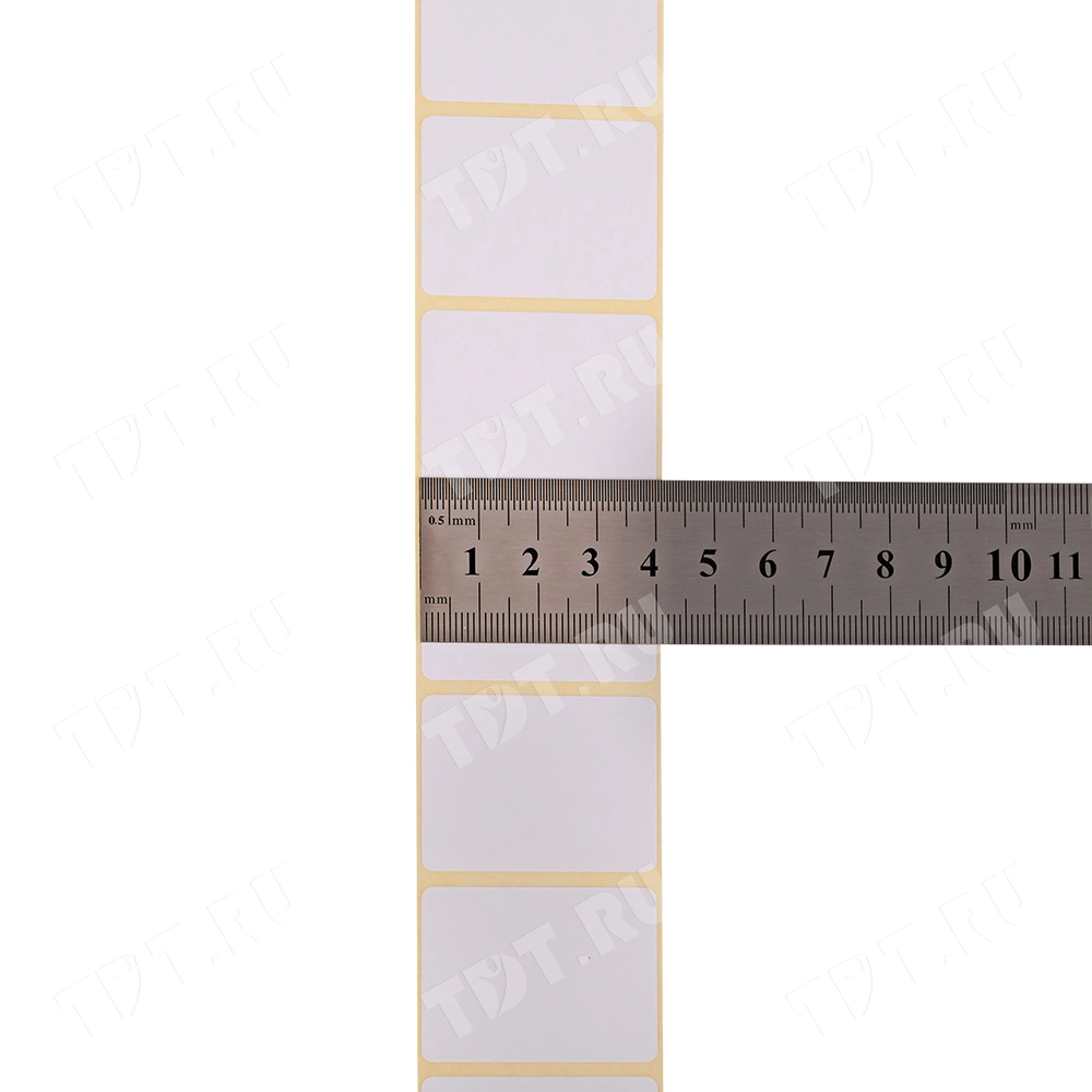 Термотрансферные этикетки ПЛГ 40*30 мм, втулка 40 мм, 2000 шт./рол.