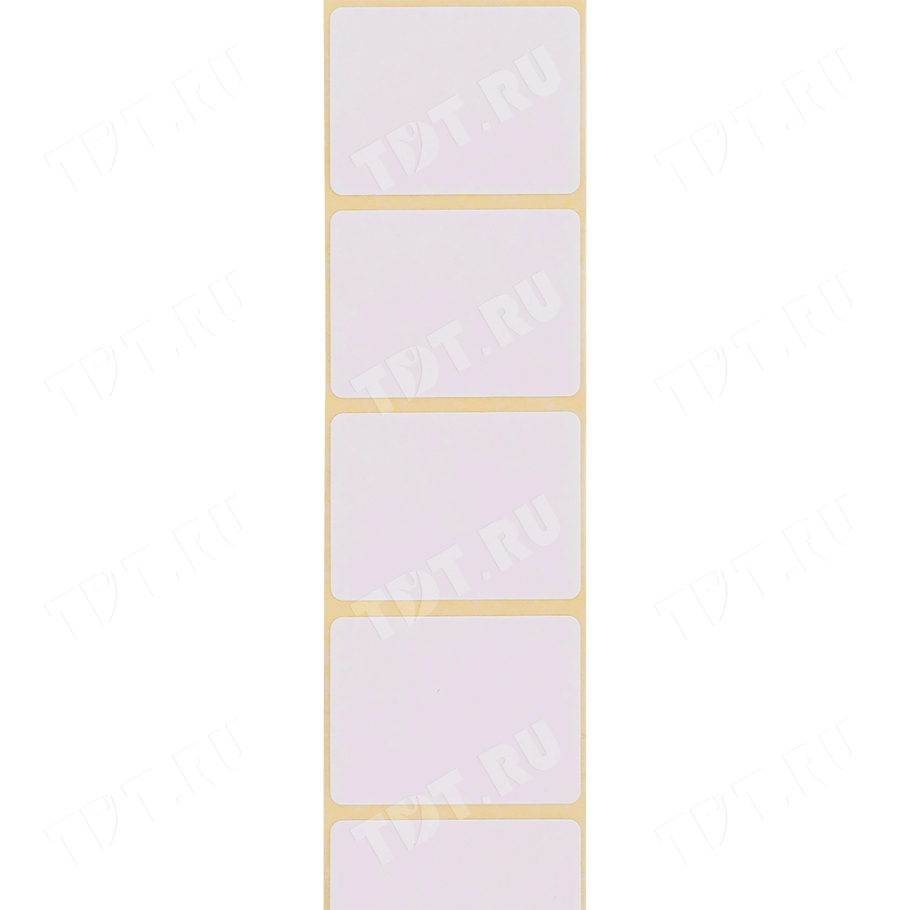 Термотрансферные этикетки ПЛГ 40*30 мм, втулка 40 мм, 2000 шт./рол.