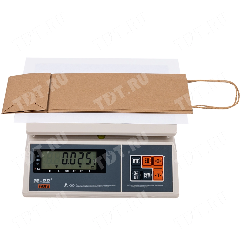 Крафт пакет с крученой ручкой для бутылок, 120 г/м², 12*8*33 см