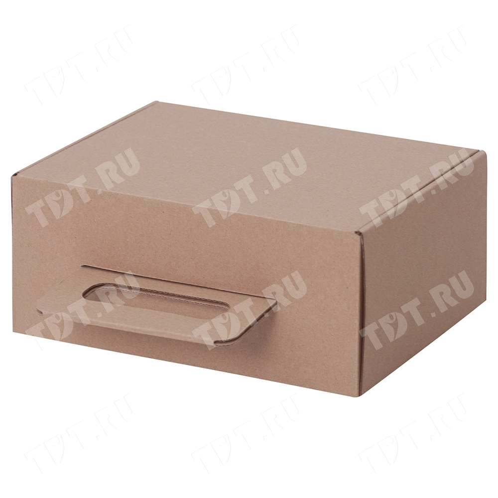 Короб КС-618 с картонной ручкой, МГК, 225*170*100 мм