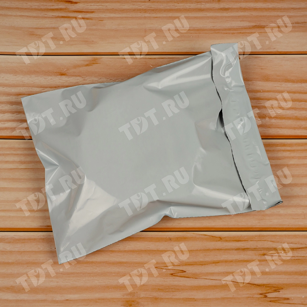 Курьер-пакет белый без печати, без кармана, 290*400+45 мм, 50 мкм, 1 шт.