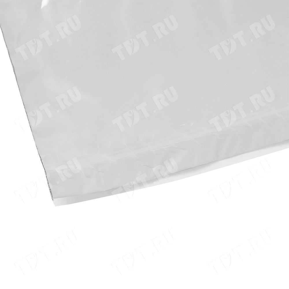 Курьер-пакет белый без печати, с карманом, 400*515+40 мм, 50 мкм, 1 шт.
