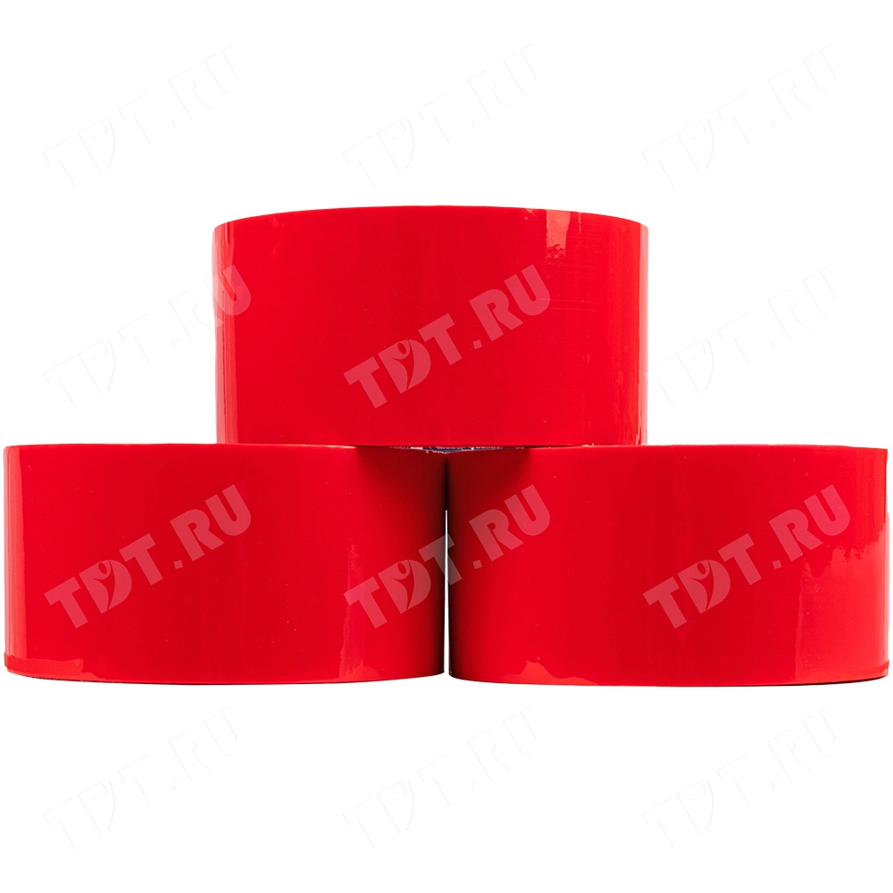 Клейкая лента красная Klebebander, 50мм*57м*40мкм