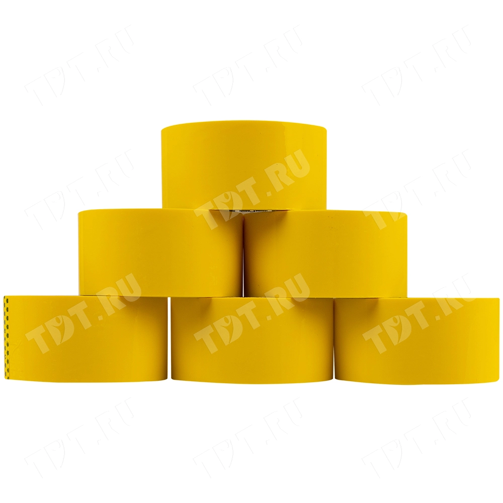 Клейкая лента желтая Klebebander, 50мм*57м*40мкм