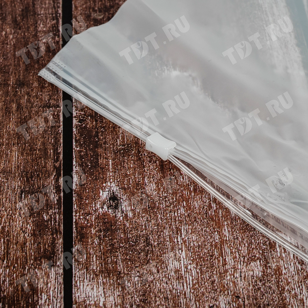 Пакет ПВД с замком слайдер 50*70 см, 70 мкм, матовый, 50 шт.