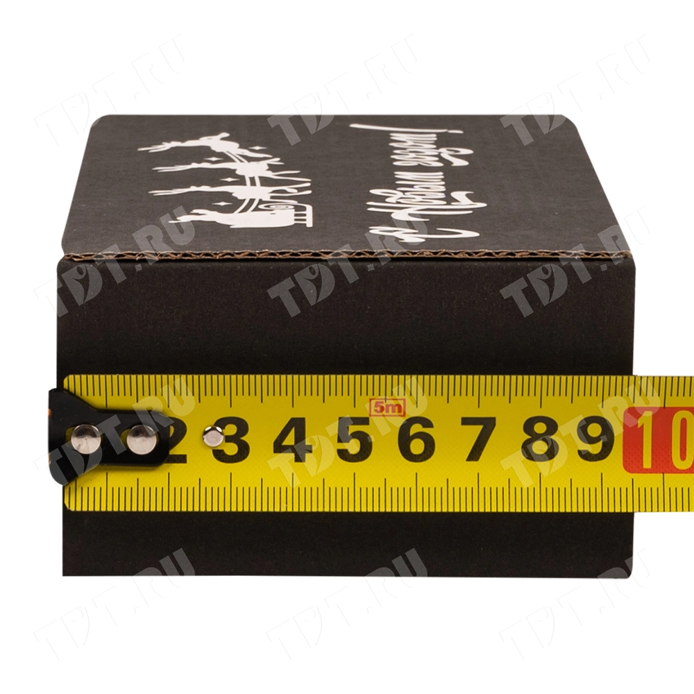 Подарочная коробка «С Новым годом!», чёрная, 170*90*50 мм