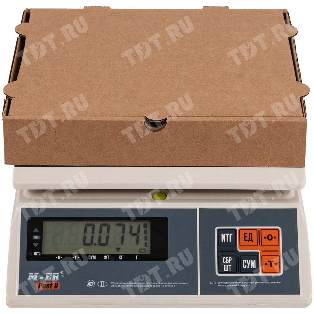 Коробка для пиццы, бурая, 250*250*40 мм