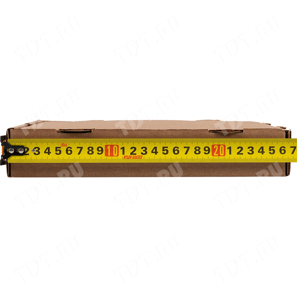 Коробка для пиццы, бурая, 250*250*40 мм