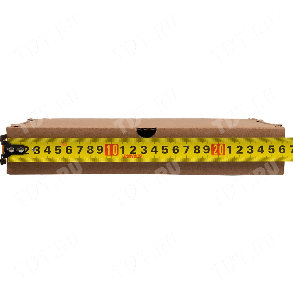 Коробка для пиццы, бурая, 250*250*40 мм